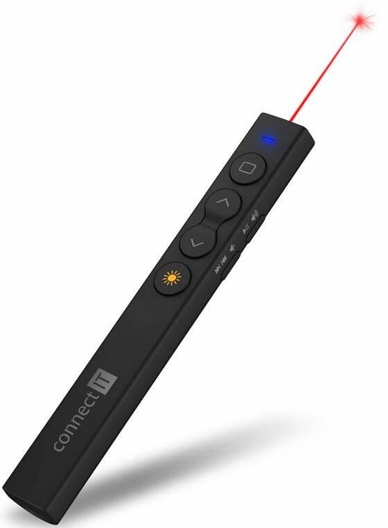 Prezentér Connect IT LaserPoint2051R čierny