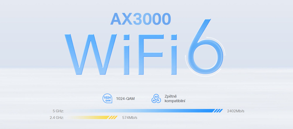 Kompletný Wi-Fi systém TP-Link Deco X50-5G biely
