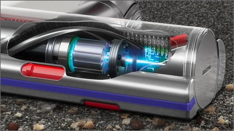 Tyčový vysávač Dyson V15 Detect Absolute 2023 strieborný