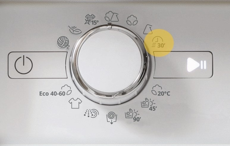 Vstavaná práčka Whirlpool BI WMWG 81485E EU biela Program Rýchle pranie 30´