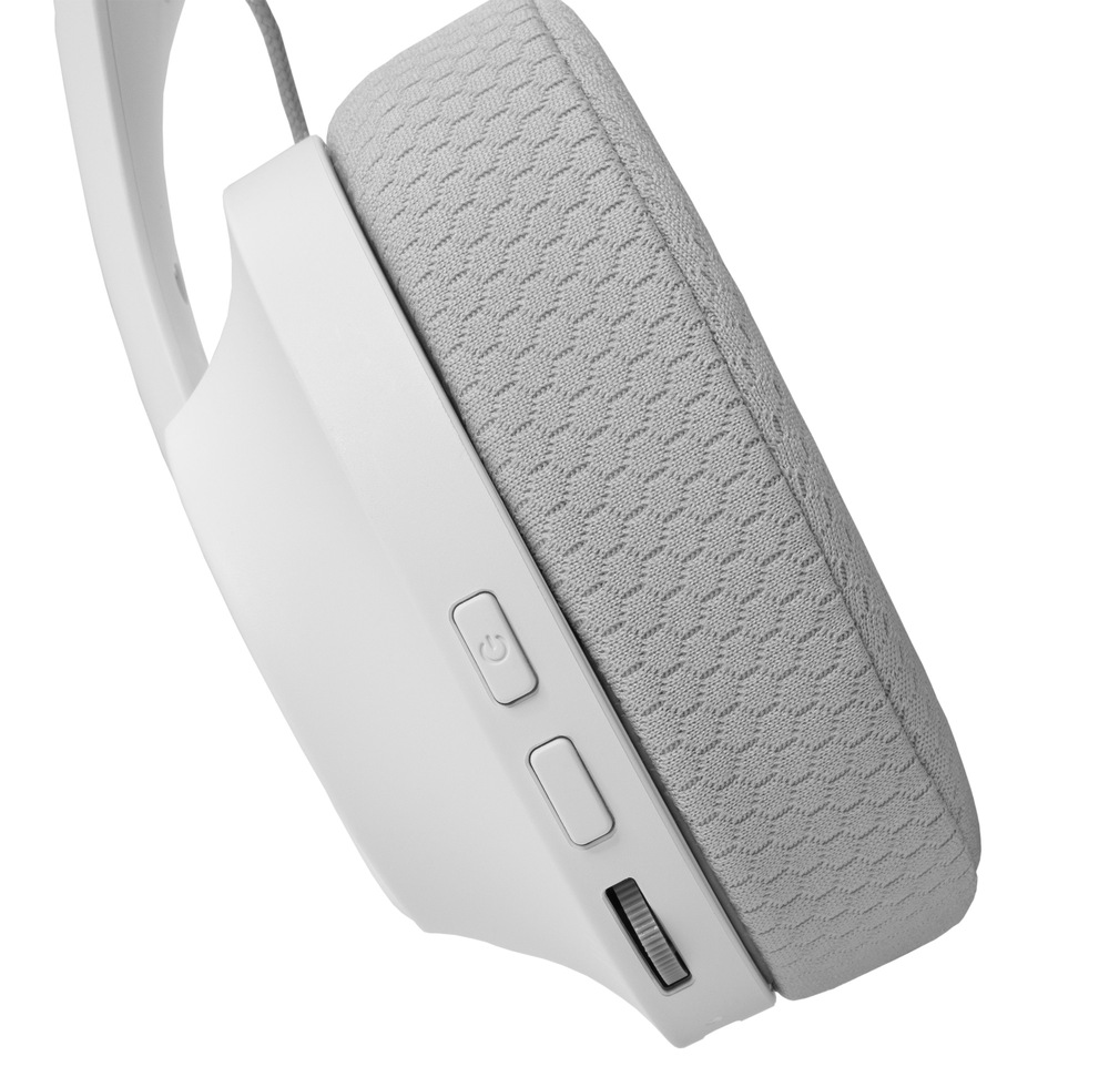 Headset White Shark FALCON pre PC, PS4/PS5, Mac biely