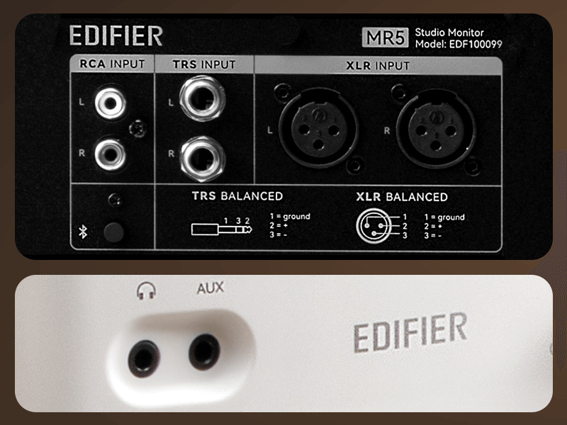 EDIFIER MR5, aktívny, 2ks, čierna