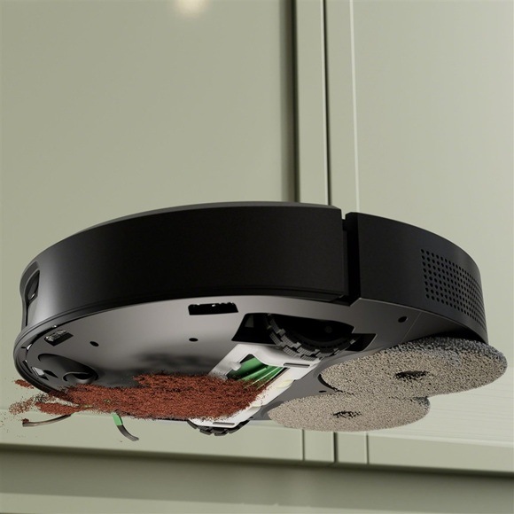 Robotický vysávač iRobot Roomba Plus 505 Combo + AutoWash dock (Black) čierny Robotický vysávač iRobot Roomba Plus 505 Combo + AutoWash dock (Black) čierny