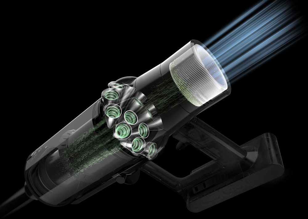 Tyčový vysávač Dyson Digital Slim Fluffy sivý/fialový Tyčový vysávač Dyson Digital Slim Fluffy sivý/fialový