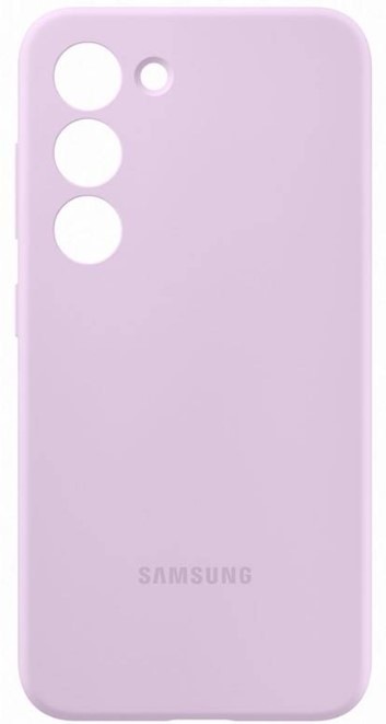 Kryt na mobil Samsung Silicone na Galaxy S23+ fialový Samsung Silicone Cover na Galaxy S23+
