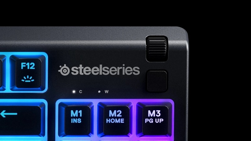 Klávesnica SteelSeries Apex 3 TKL US čierna Klávesnica SteelSeries Apex 3 TKL US čierna