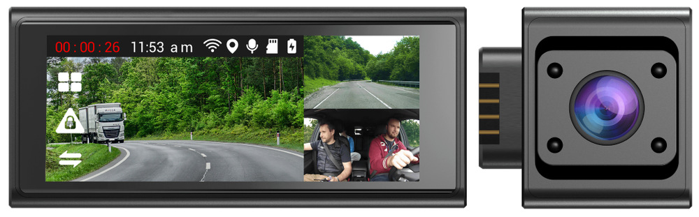 Autokamera NAVITEL RC3 PRO čierna Autokamera NAVITEL RC3 PRO čierna