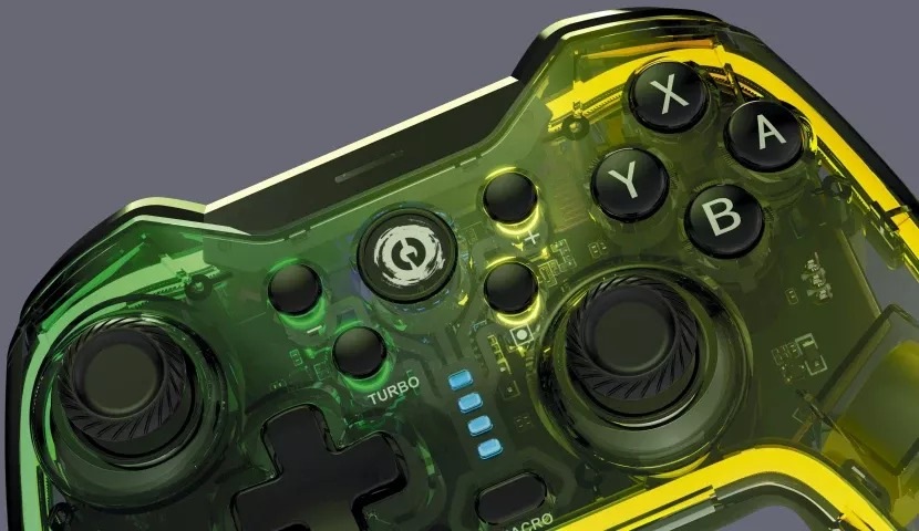 Gamepad Canyon GPW-02 RGB 5v1 (Nintendo Switch, iOS 13.0, Android, PC, PS3) priehľadný Canyon GPW-02 RGB 5v1 (CND-GPW02)