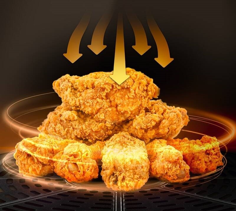 Fritéza teplovzdušná Tesla AirCook Q70 XXL WiFi Pro čierna/nerez Fritéza teplovzdušná Tesla AirCook Q70 XXL WiFi Pro čierna/nerez