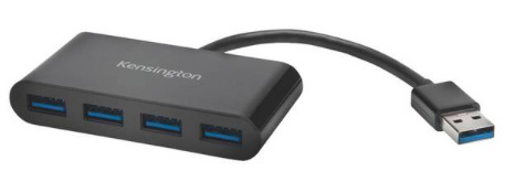 USB Hub KENSINGTON USB 3.0/4x USB 3.0 čierny USB Hub KENSINGTON USB 3.0/4x USB 3.0 čierny