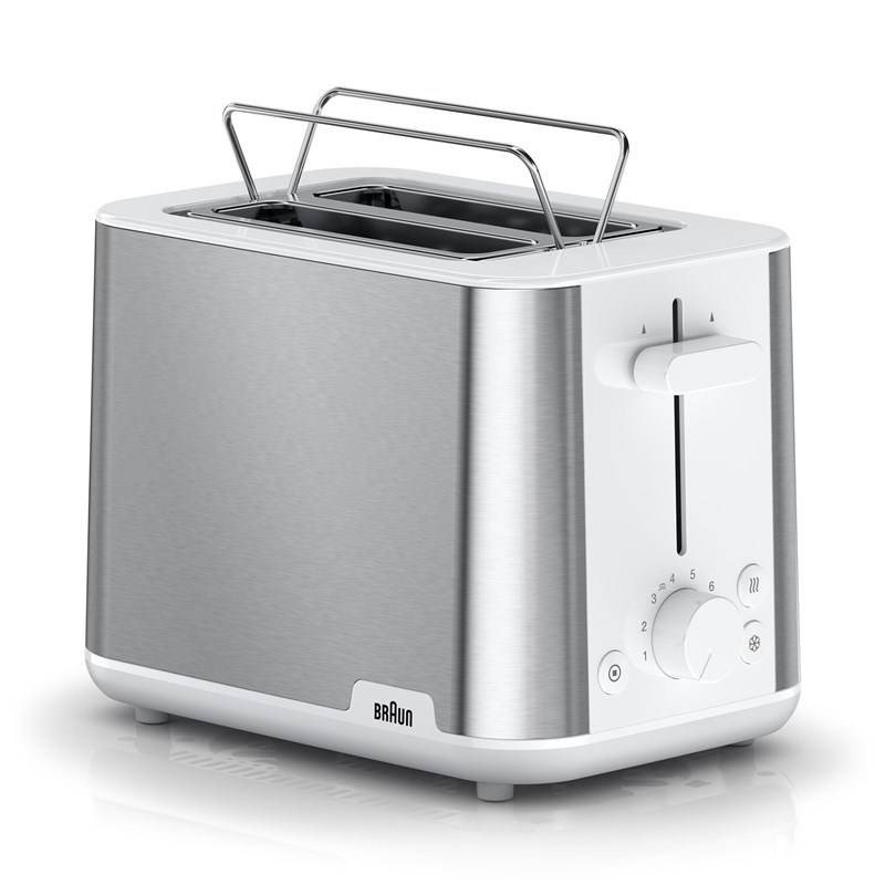 Hriankovač Braun PurShine HT1510.WH strieborný/biely