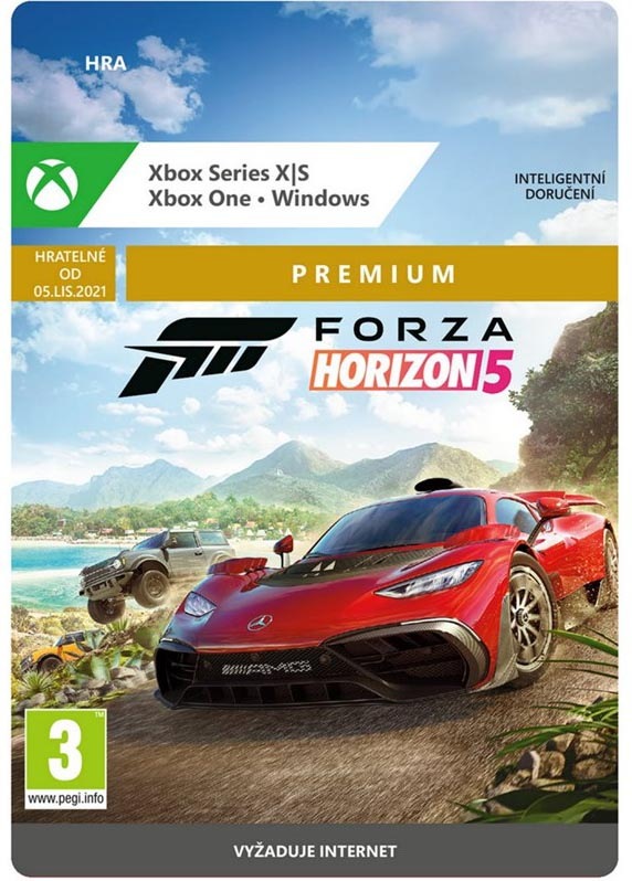 Forza Horizon 5 - Premium Edition - elektronická licencia, Xbox Series / Xbox One / PC