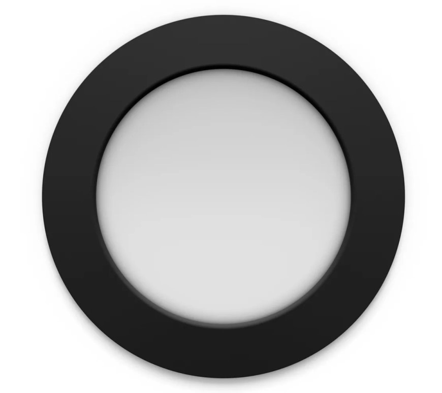 Vstavané svietidlo Philips Hue Slim downlight L (170mm) čierne Vstavané svietidlo Philips Hue Slim downlight L (170mm) - čierne