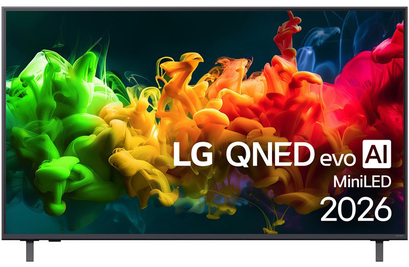 QNED múdra televízia LG 50QNED80B, čierna farba