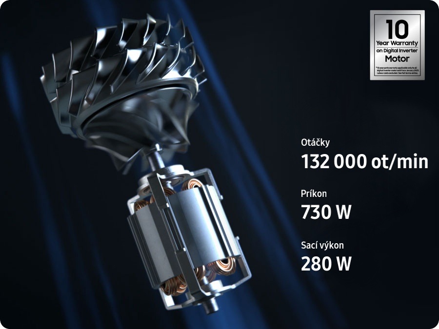 Tyčový vysávač Samsung BESPOKE JET AI VS28C9784QK/GE Tyčový vysávač Samsung BESPOKE JET AI VS28C9784QK/GE