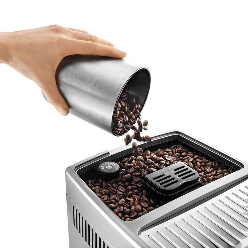 Espresso De'Longhi Dinamica plus ECAM 370.95 S strieborné Espresso De'Longhi Dinamica plus ECAM 370.95 S strieborné