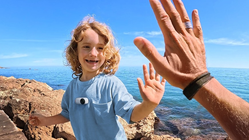 Outdoorová kamera Insta360 GO 3S - 64GB biely Insta360 GO 3S – 64 GB, biela