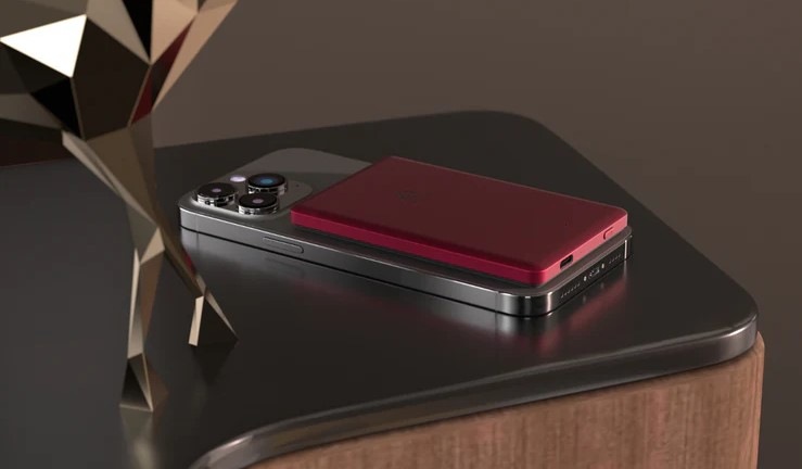 Powerbank ADAM Elements GRAVITY C5 5000 mAh červená Powerbank ADAM Elements GRAVITY C5 5000 mAh červená