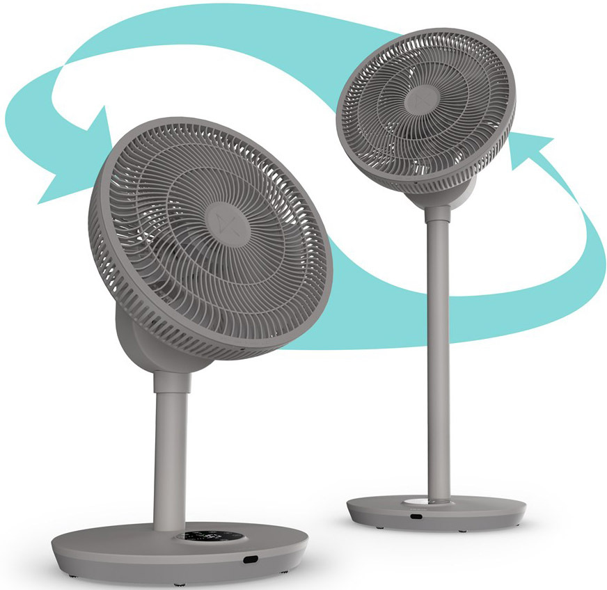 Ventilátor stojanový Duux DXCF74 Whisper Flex 2 Smart Grey sivý Ventilátor stojanový Duux DXCF74 Whisper Flex 2 Smart Grey