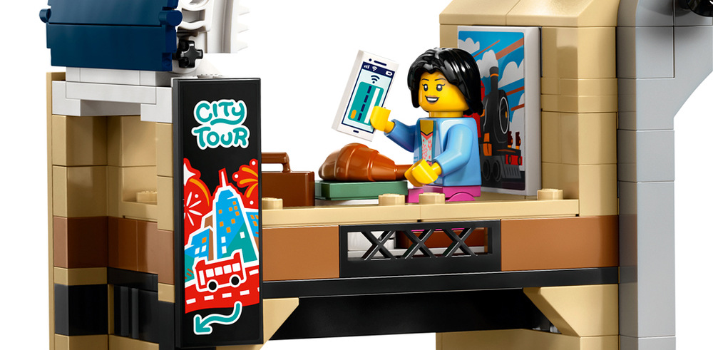 Stavebnica LEGO® City 60469 Hlavní vlakové nádraží Veľkú stanicu je možné pomocou ďalších modelov LEGO City premeniť na základ vlastného mesta plného ulíc, vozidiel a obyvateľov.