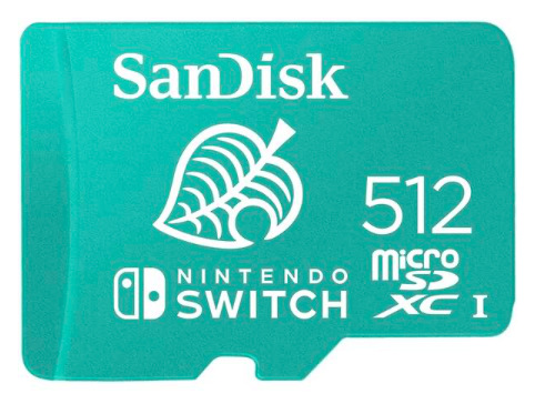 Pamäťová karta SANDISK Micro SDXC 512GB UHS-I U3 (V30) pre Nintendo Switch (100R/90W) Pamäťová karta SANDISK Micro SDXC 512GB UHS-I U3 (V30) pre Nintendo Switch (100R/90W)