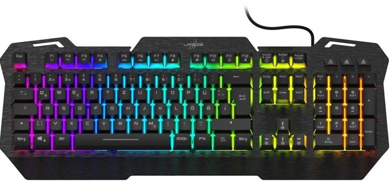Klávesnica uRage Exodus 450 Metal čierna Klávesnice uRage Exodus 450 Metal (186070) černá