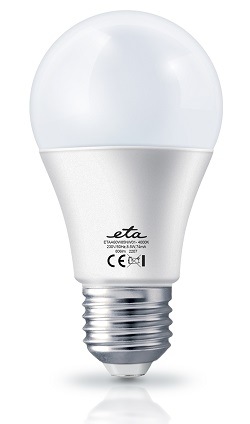 LED žiarovka ETA EKO LEDka klasik 8,5 W, E27, neutrálna biela