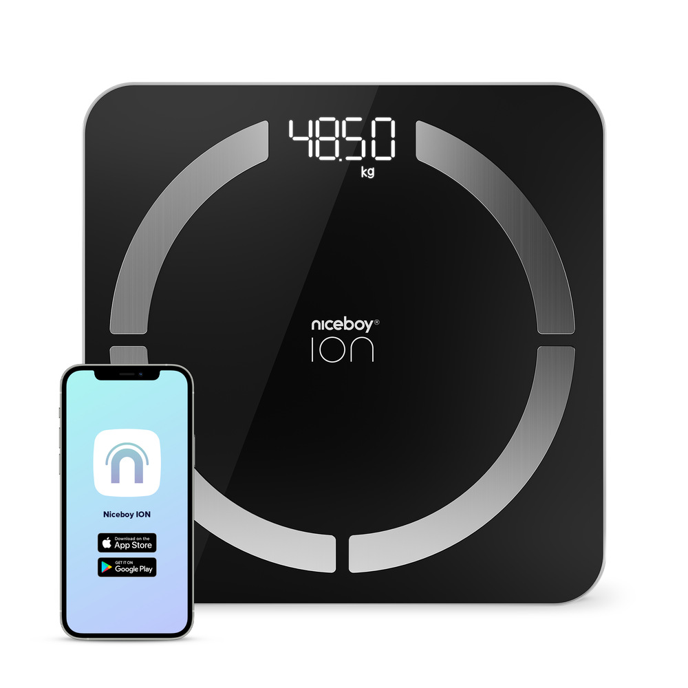 Osobná váha Niceboy ION Smart Scale Black Osobná váha Niceboy ION Smart Scale Black
