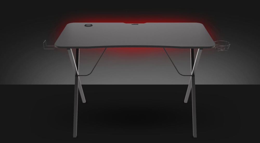 Herný stôl Genesis HOLM 200 RGB čierny Genesis HOLM 200 RGB