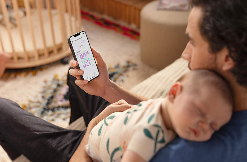 Detská elektronická pestúnka Philips Avent Premium SCD973/26 biela farba