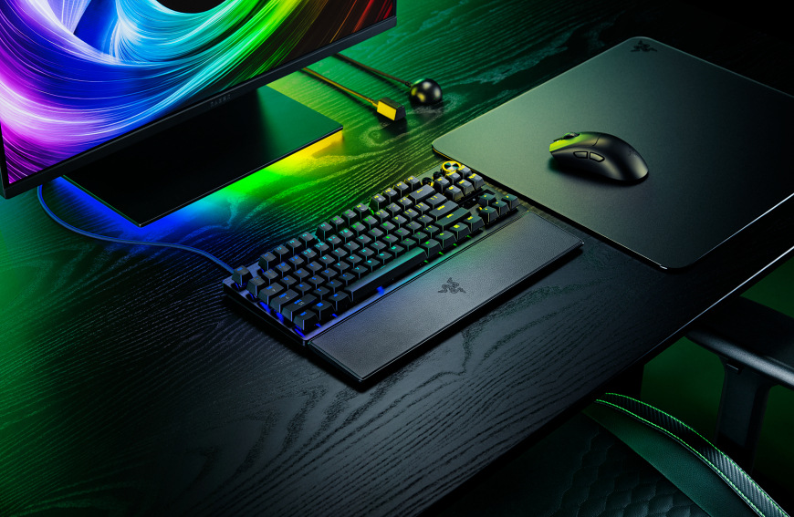Klávesnica Razer Huntsman V3 Pro Tenkeyless 8KHz, US Layout čierna Klávesnica Razer Huntsman V3 Pro Tenkeyless 8KHz, US Layout čierna