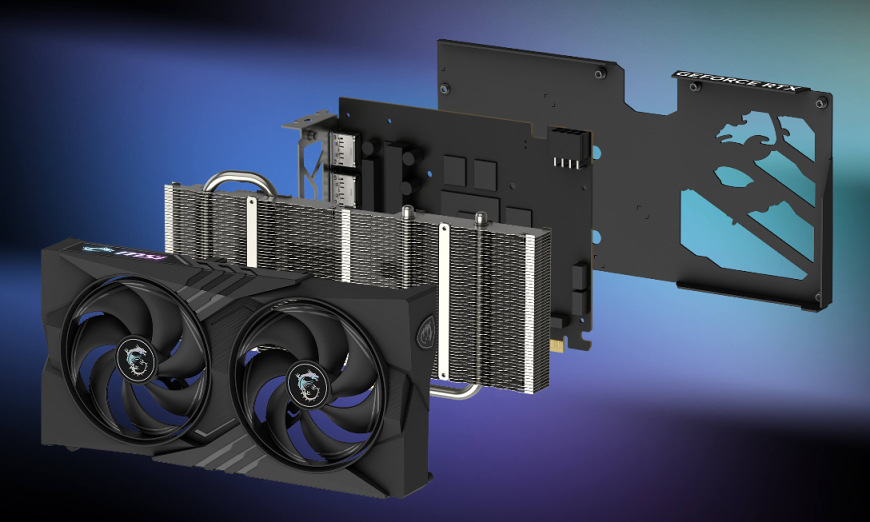 Grafická karta MSI GeForce RTX 5060 8G GAMING OC čierna Grafická karta MSI GeForce RTX 5060 8G GAMING OC čierna