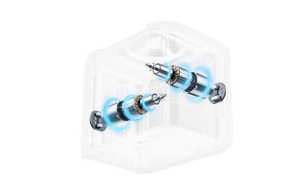 Náhradné páky Moza Racing Shifter Knob hliník Transparentný záber na vnútorné súčasti servomotorov radiacej páky