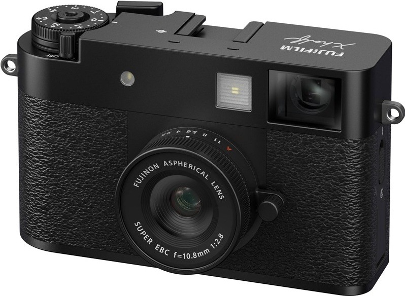 Kompaktný fotoaparát Fujifilm X half, čierna farba