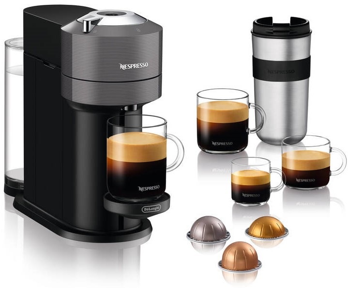 Kapsulový kávovar De'Longhi Nespresso Vertuo Next ENV120.GY Kapsulový kávovar De'Longhi Nespresso Vertuo Next ENV120.GY