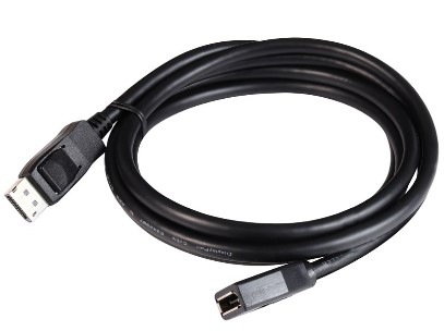 Kábel Club3D DisplayPort 1.4 HBR3 8K60Hz alebo 4K144Hz predlžovací, M/F, 2m čierny