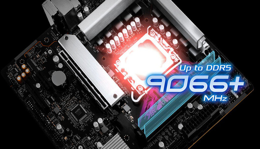 Základná doska ASRock B860M-X Podpora pamätí DDR5 až 9066+ MHz na základnej doske ASRock B860M-X