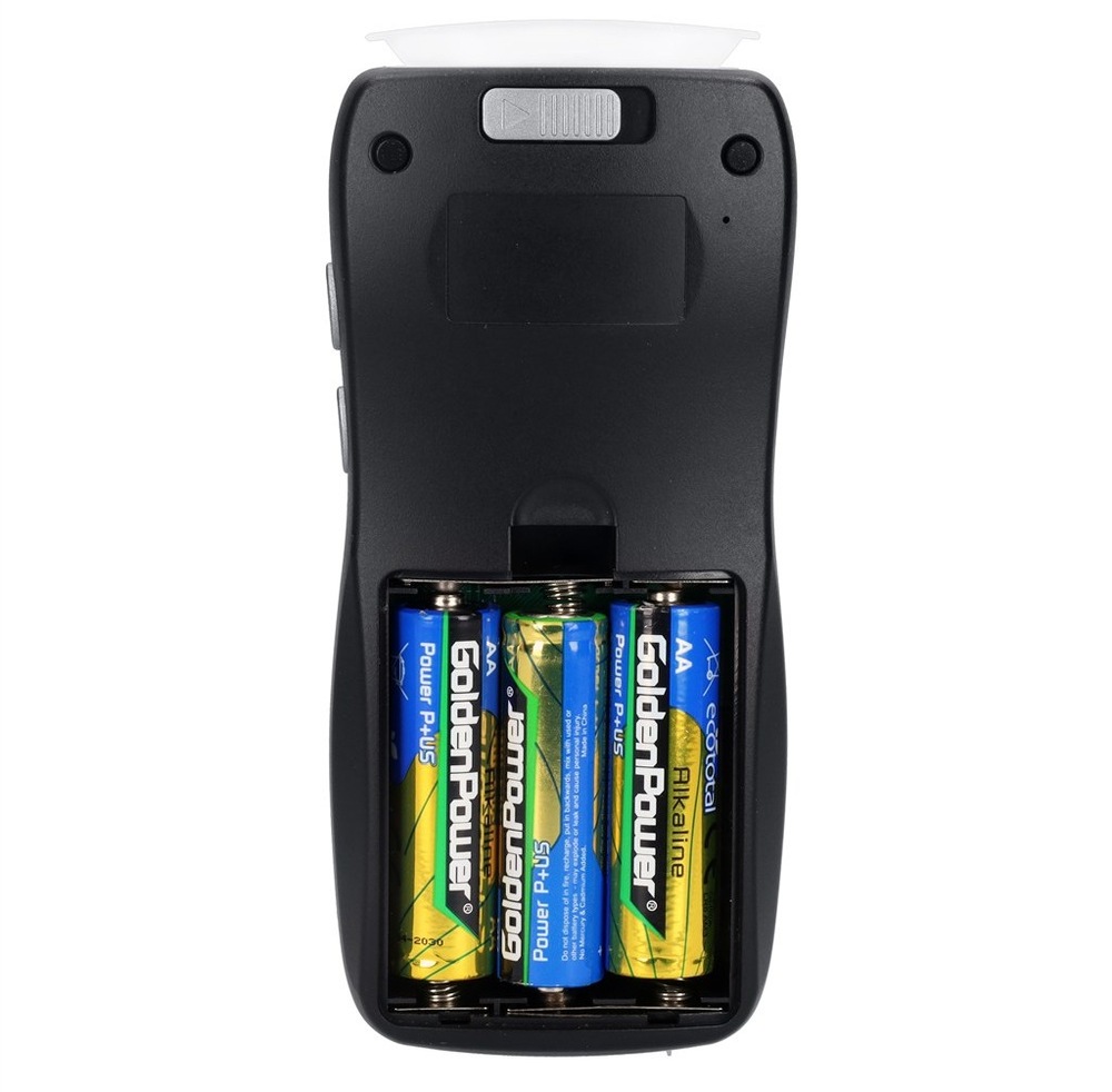 Alkoholtester Solight 1T08 5,0 ‰ disponuje automatickým vypnutím pre úsporu batérií.