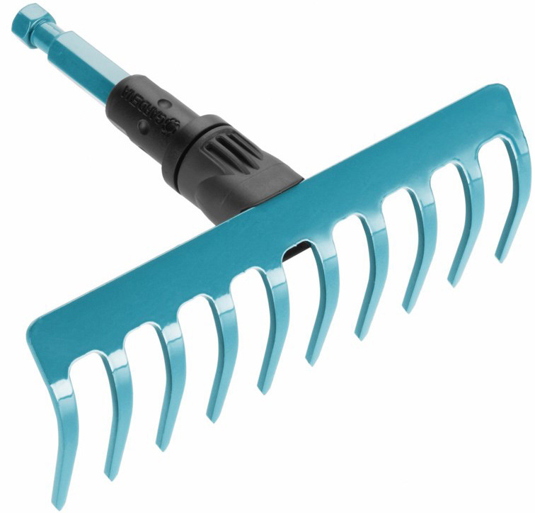 Hrable Gardena Combisystem, 18,5 cm / 10 hrotov