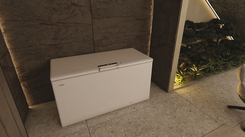 Mraznička Haier HCE520E biela Mraznička Haier HCE520E biela