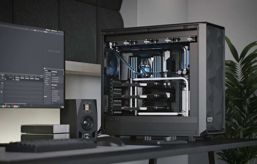 Case FRACTAL DESIGN Meshify 2 XL Tempered Glass Light Tint čierna FRACTAL DESIGN Meshify 2 XL Tempered Glass Light Tint
