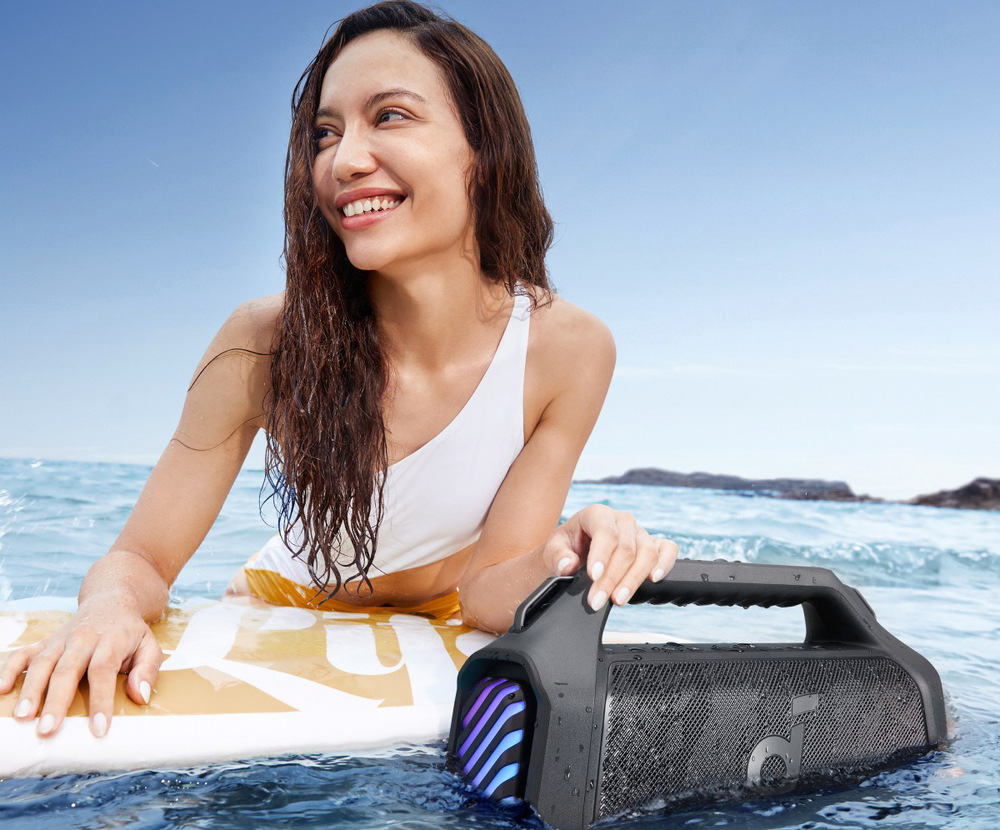 Prenosný reproduktor Anker Soundcore Boom 2 PLUS zelený Prenosný reproduktor Anker Soundcore Boom 2 PLUS zelený