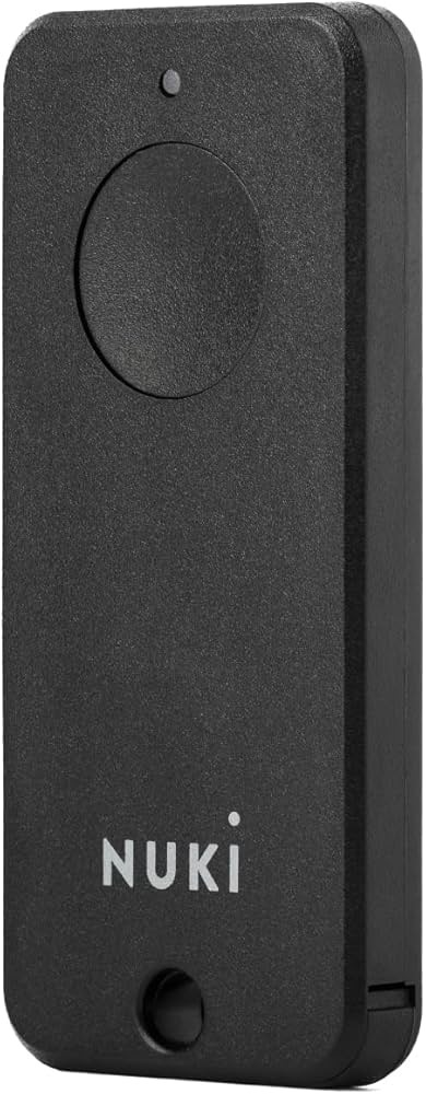 Nuki Fob – bluetooth ovládač pre chytré zámky, bočný pohľad.