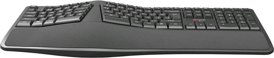 Klávesnica C-Tech Ergo KB-113E, CZ/SK Layout čierna C-Tech Ergo KB-113E