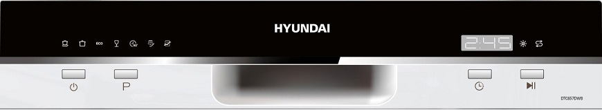 Umývačka riadu Hyundai DTC657DW8F biela Umývačka riadu Hyundai DTC657DW8F biela