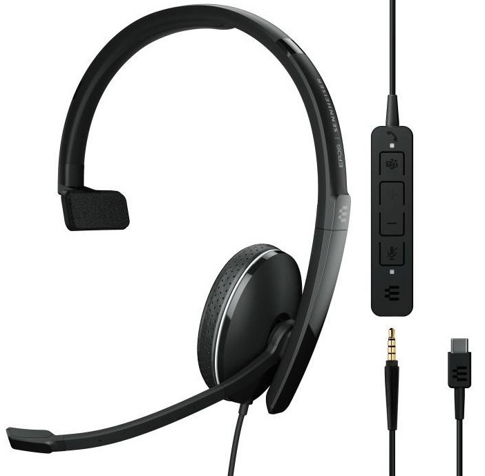 Headset Epos ADAPT 135T USB-C II čierny