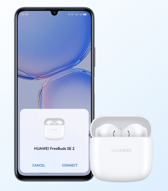Slúchadlá Huawei FreeBuds SE 2 biela