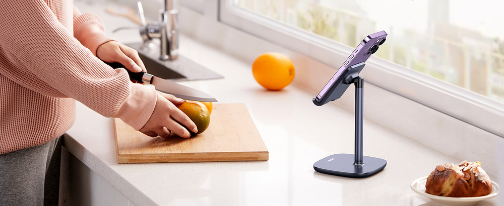 Držiak na mobil UGREEN Mobile desktop stand čierny