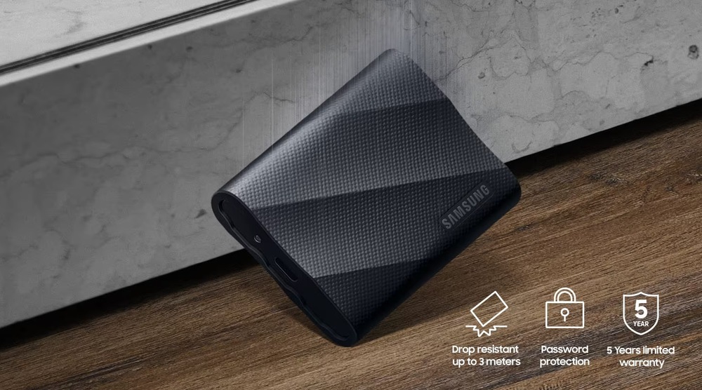 SSD externý Samsung T9 1TB čierny SSD externý Samsung T9 1TB čierny
