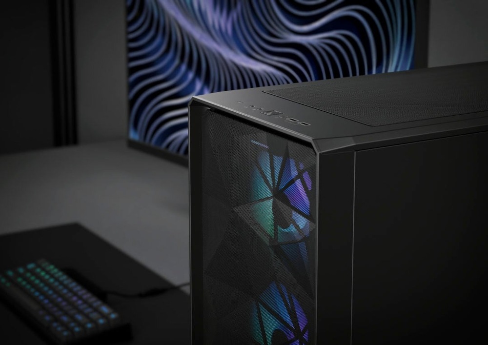 Case FRACTAL DESIGN Meshify 2 Lite Tempered Glass Light Tint čierna FRACTAL DIZAJN Meshify 2 Lite Tempered Glass Light Tint